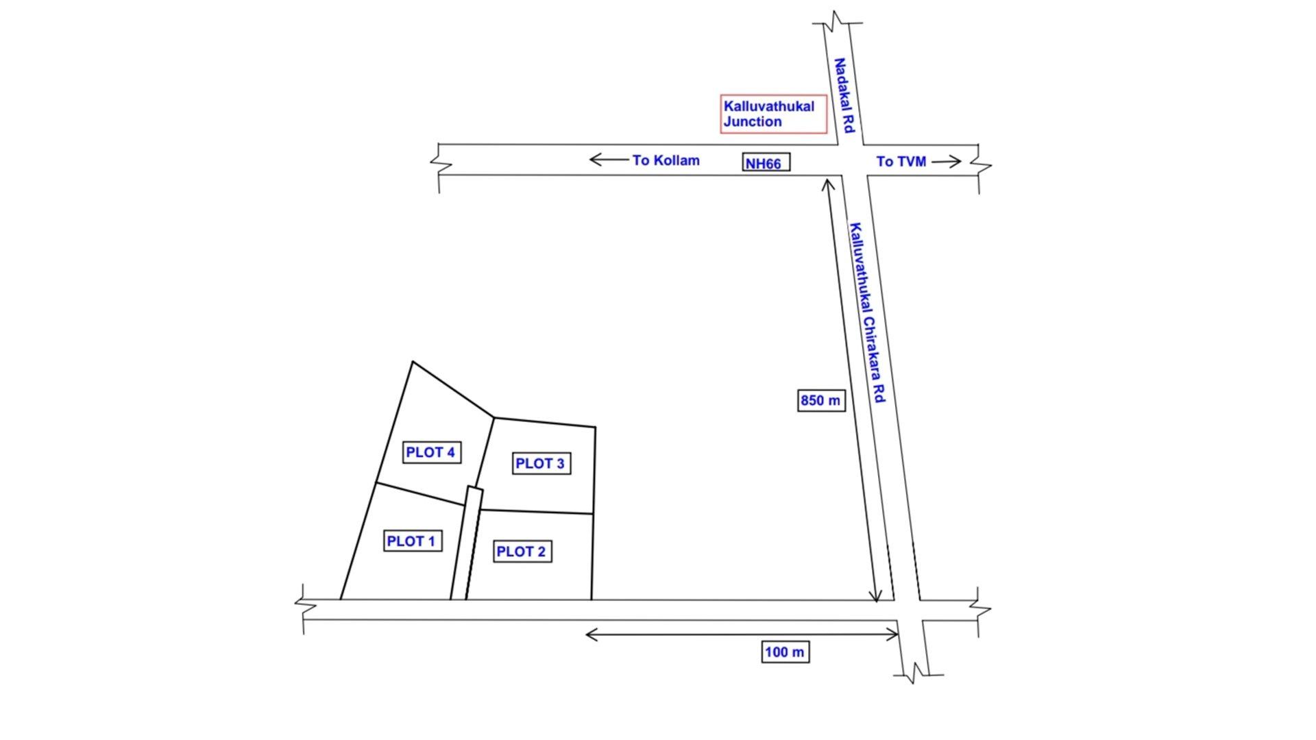 Plot At  Kalluvathakal - Image 2