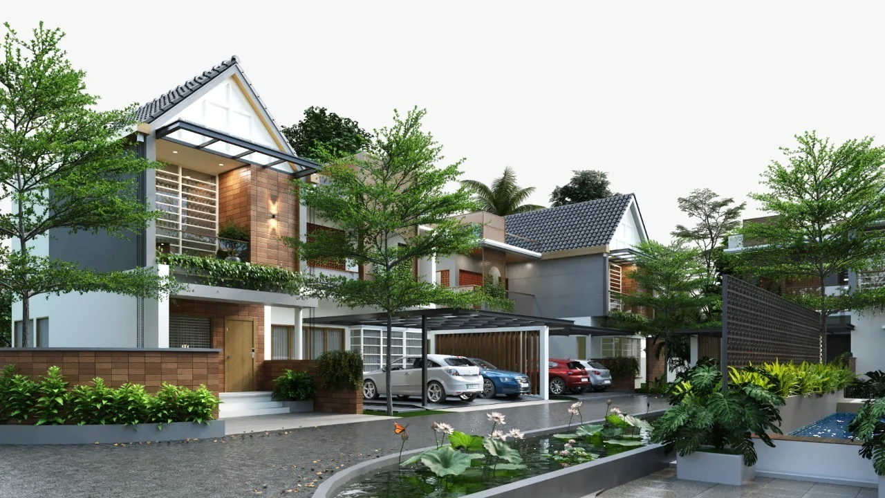 Hyacinth Villas in Udayamperoor