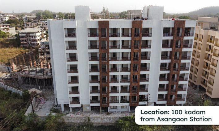 Apartment in Solitaire Homes Asangaon Railway Station Mumbai — photo 3